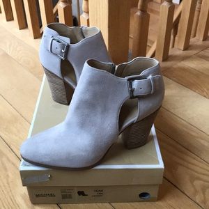 Michael kors suede Adams bootie*brand new*